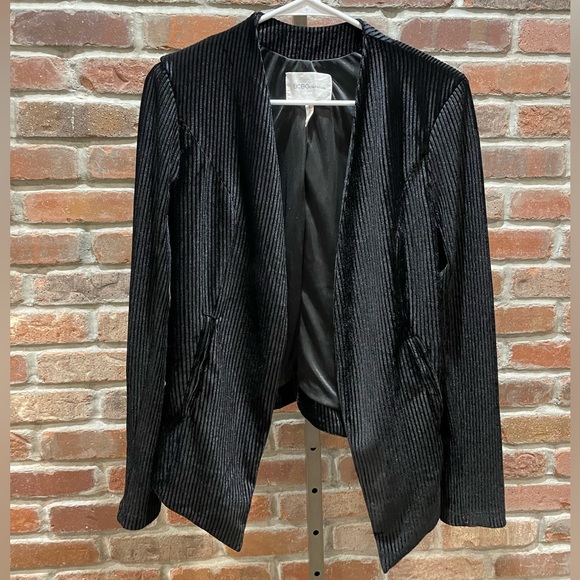 BCBGeneration "velvet" ribbed blazer - Picture 1 of 13